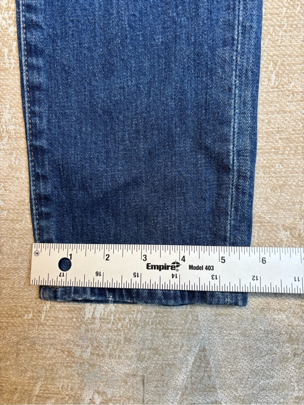 🏷️ Madewell The High-Rise Slim Boy-Jean Medium Wash Denim Size 23 - Picture 12 of 16